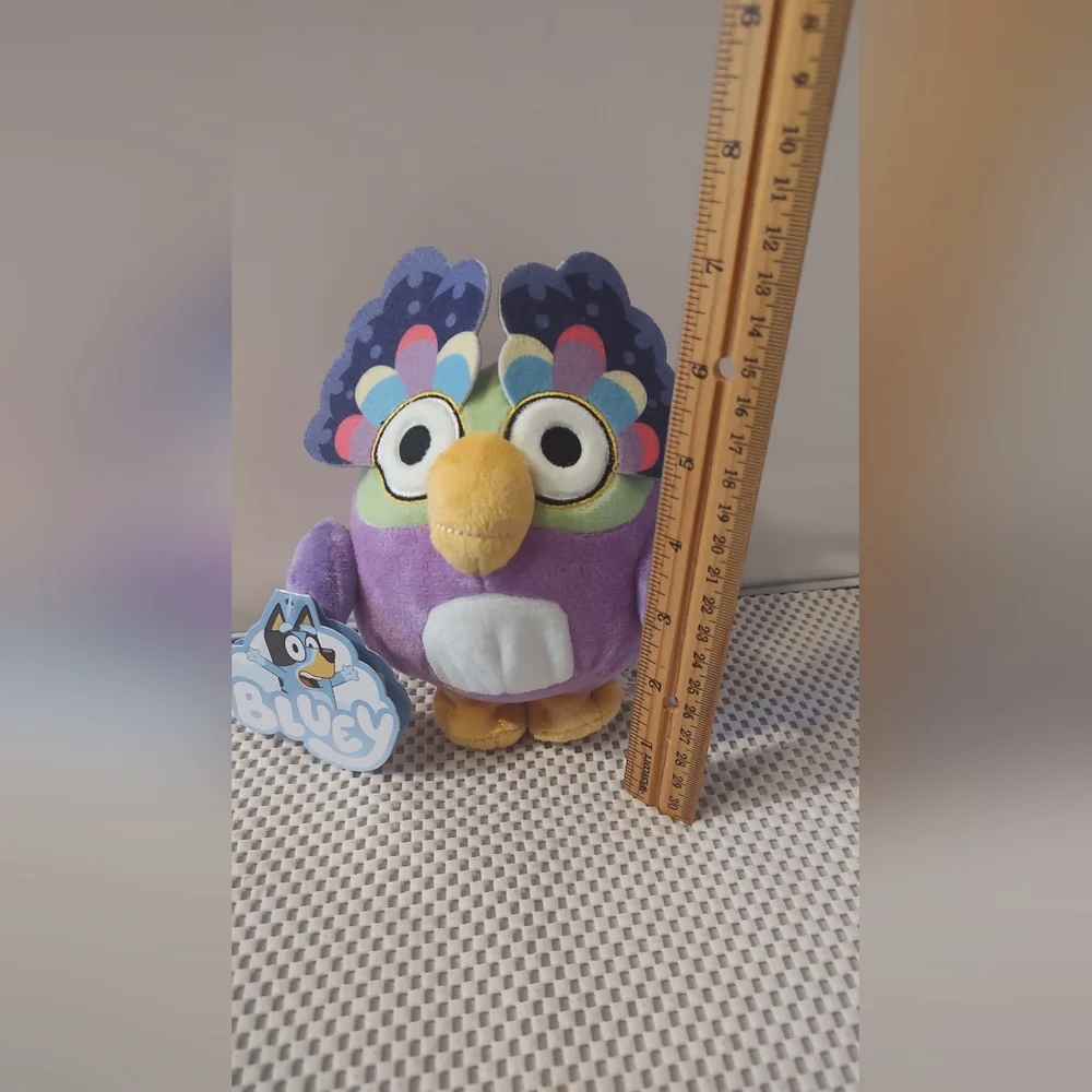 Bluey Cartoon Plush Chattermax and Bob Bilby NWT